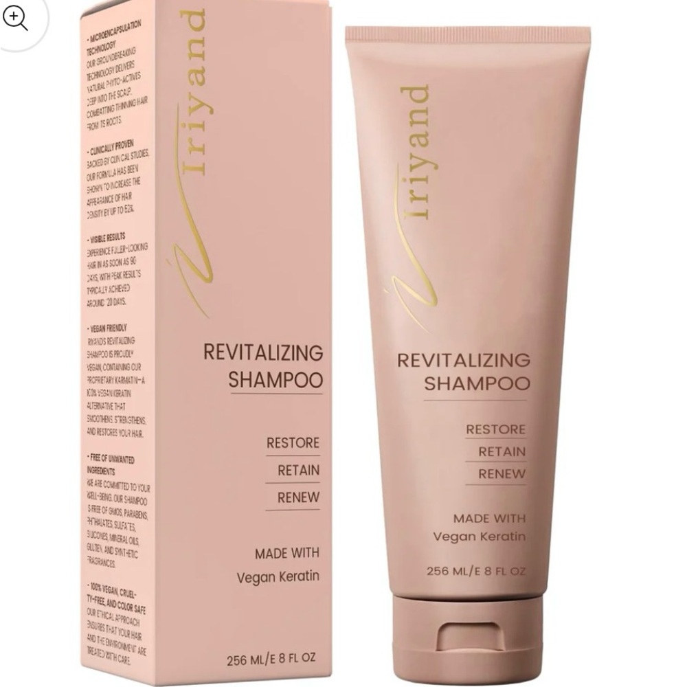 NIB Iriyand Revitalizing Shampoo 8 fl oz